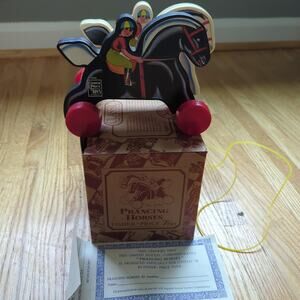 #6590 Prancing Horses Fisher Price Collectable Toy